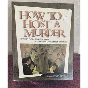 Vintage HOW TO HOST A MURDER GAME: WALL STREET - Episode 10**BRAND NEW**